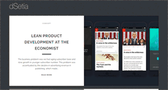 Desktop Screenshot of portfolio.dsetia.com